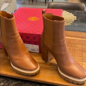 Tory Burch Tan Bootie